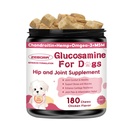 Hip & Joint Supplement for Dogs, Glucosamine for Dogs with MSM, Chondroitin, Omega-3, Turmeric, Calcium - Dog Joint Supplement for Dog Joint Pain Relief & Bone Health Support, 180 Freeze-Dried Chews