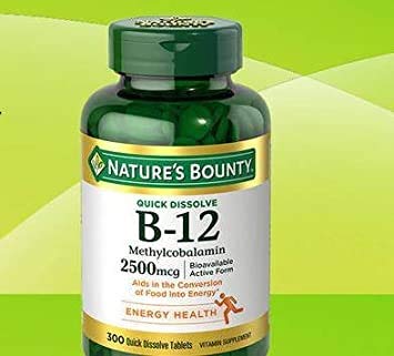 Boundty B-12 2500mcg, 300 καρτέλες