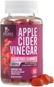 Apple Cider Vinegar Gummies 1000mg per Serving - Ζάχαρη Δωρεάν ACV Gummy συμπλήρωμα βιταμινών, Σύνθετη Φόρμουλα, Βιταμίνη Β12 Υποστηρίζει Μεταβολισμό & Ενέργεια, Κετοφιλικό, Vegan, 60 Gummies