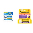 Bonine Non-Drowsy for Motion Sickness Relief, Sea Sickness, Car Sickness, Nausea and Vomiting & Dramamine Motion Sickness Relief Less Drowsey Formula, 8 Count