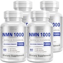 NMN 1000mg Per Serving Maximum Strength - 99% Pure NMN (Nicotinamide Mononucleotide) for NAD, Cell, Immune, Energy, Anti-Aging & Longevity, Stabilized NMN Supplements 1000mg - 240 Veggie Capsules