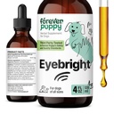 Forever Puppy Eyebright Supplement for Dogs - Eyebright Herb Extract for Soothing Eyes Irritation - Liquid Eye Health Support Supplement for Dogs of All Breeds & Sizes - 4 oz