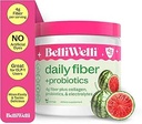 Belli Welli Fiber Supplement για γυναίκες & άνδρες – Premium Daily Fiber Powder from Organic Acacia with Added Collagen, Electrolytes & Probiotics – No Bloat, Constipation & Gut Health Support (Watermelon)