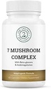 Οργανικό Mushroom Complex - 7 Mushroom Blend Ανοσολογική Υποστήριξη Nootropic & Cognitive Health Supplement with Organic Lion's Mane, Chaga, Maitake, Shiitake, Reishi, Turkey Tails, Cordyceps Mix