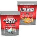 Myogenix Critical Mass Vanilla 5lbs & Aftershock Orange Creamsicle 6 lbs – Critical Mass: Whey Protein Powder, Creatine & Glutamine – Aftershock: Recovery Carbohydrates, Protein Powder, & Aminos Stack