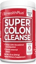 Health Plus Super Colon Cleanse, 12 oz Powder, 68 Servings - Φυσικό Detox, Digestive Constipation Relief, Gentle Gut Cleanse με Psyllium Husk & Senna Leaf