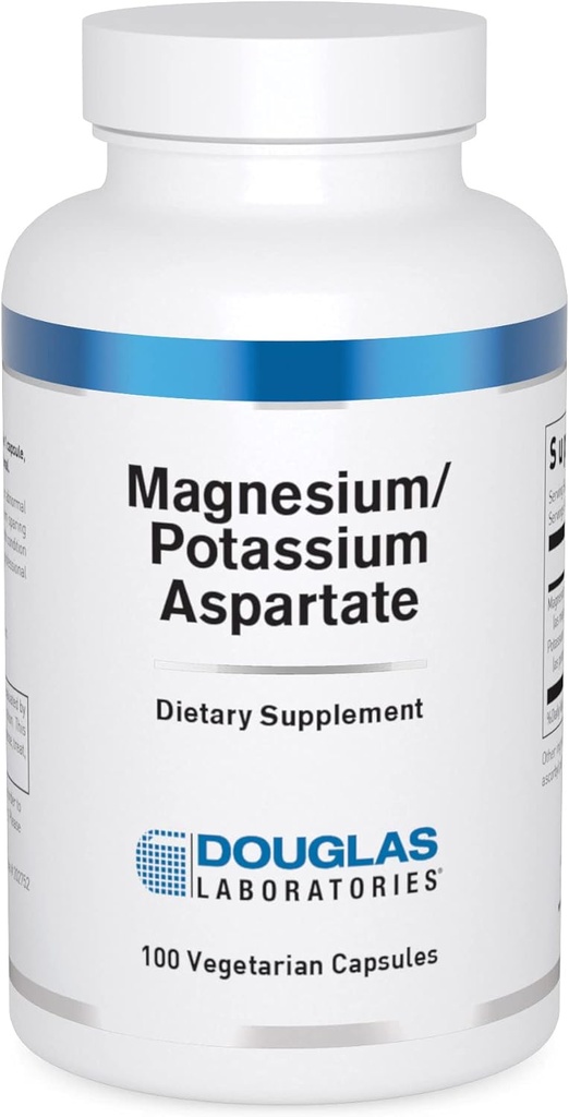 Douglas Laboratories Magnesium/Potassium Aspartate | Supports Cardiovascular Health and Skeletal Muscle Contractility | 100 Capsules