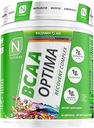 NutraKey BCAA Optima μετά το συγκρότημα αποκατάστασης προπόνησης, χωρίς ζάχαρη, χωρίς υδατάνθρακες, βοήθεια αποκατάστασης, ουράνιο τόξο