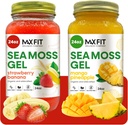 Sea Moss Gel Organic Raw (Bundle of 2 Jars 24oz) Μπανάνα φράουλα και Mango Pineapple Wildсrafted Gold Sea Moss Gel από την Αγία Λουκία 