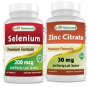Zinc Citrate 30 mg 120 Tablets & Zinc Citrate 30 mg