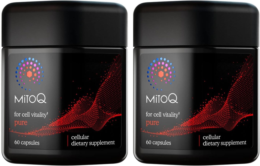 MitoQ Pure Advanced Mitochondria συμπλήρωμα Superior βιοδιαθεσιμότητα σε CoQ10 