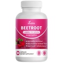 VivoNu Beetroot Capsules — Beet Root Supplement* 2,000 mg of Beet Root Powder, Enriched with CoQ10 and Grape Seed Extract，Healthy sBlood Pressure Levels and sCardiovascular* Wellness