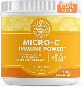 Vimergy Micro-C Immune Power TM *- 125g - Απαλή μορφή – Αντιοξειδωτικά Φυτοθρεπτικά συστατικά – Ανοσοποιητικό & Νεύρο Υποστήριξη – Οστά & Καρποφόραage Χωρίς γλουτένη – Kosher – Vegan