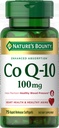Nature's Bounty CoQ10, Βοηθά στη διατήρηση της υγιούς αρτηριακής πίεσης, 100 mg, Rapid Release Softgels, 75 Count