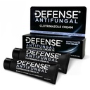 Defense Clotrimazole Antifungal Cream 2pk | Jock Itch, Athlete's Foot, Ringworm Treatment | Medicated Itch Relief Anti Fungal Cream for Skin and Foot Fungus