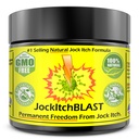Plant Based Jock Itch Cream with Extra Strength Formula - Safe, Fast Acting & 100% Natural Gentle Blend to End Itching & Irritation from Jock Itch