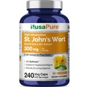NusaPure St. John's Wort 20:1 Extract, 300 mg Ισοδύναμο με 6.000 mg 240 κάψουλες Veggie (χορτοφαγικά, μη ΓΤΟ) Bioperine