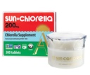 Sun Chlorella Beauty Within Bundle - Chlorella Supplement (200 mg, 300ct) Plus Advanced Moisturizing Anti-Aging Skin Cream (1.58 oz)
