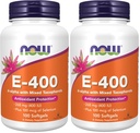 Now Supplements, Vitamin E-400 IU, Mixed Tocopherols, Antioxidant Protection*, 100 Softgels, (Pack of 2)