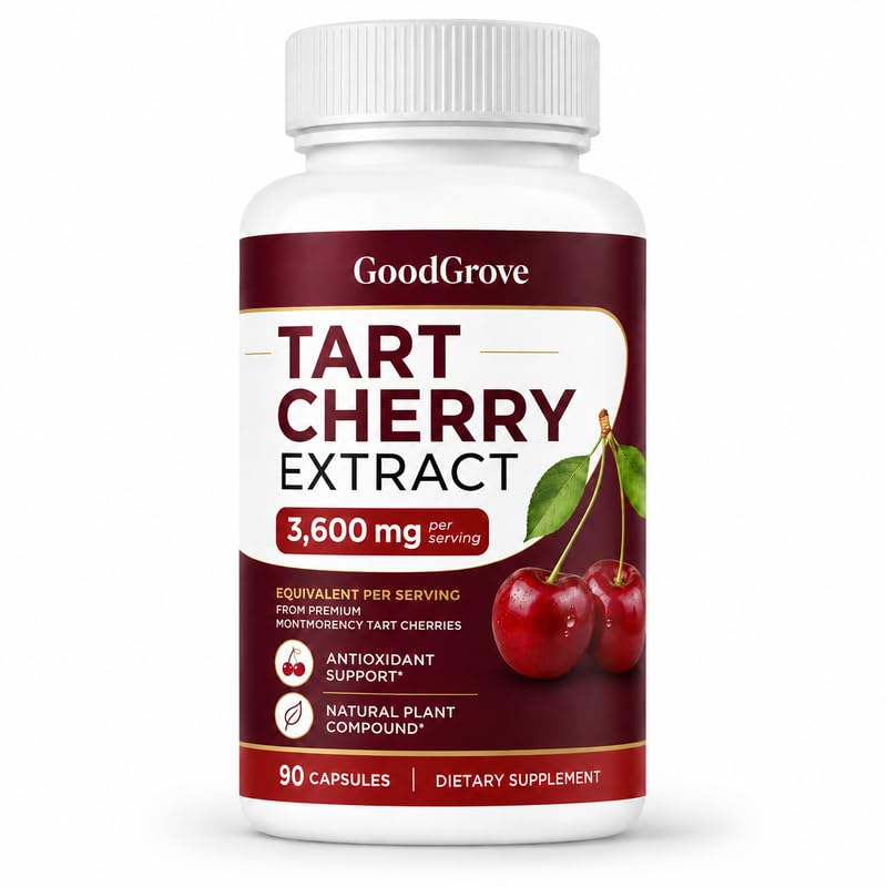 Tart Cherry Extract, 90 Capsules, Tart Cherry Cold Extracted Capsules(1pcs)