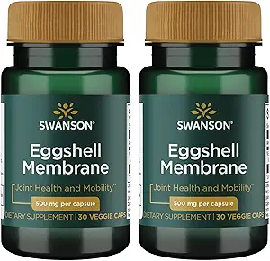 Swanson Eggshell Membrane 500 mg 30 Veg Caps (2 Συσκευασία)