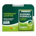 Stimulant Laxative 200 Tablets, Evening Formula Dulcolaxative Predictable & Effective Constipation Relief, Relieves Bloating, Comfort Coated Tablets