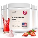 CycleBloom 40:1 Myo-Inositol & D-Chiro Inositol Powder - Nac Supplement N-Acetyl Cysteine, Ubiquinol CoQ10 & Beetroot – Hormone Balance for Women - Egg Quality and Cycle - 180 Servings