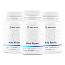 Mind Renew - Brain Supplements for Memory and Focus with Lion's Mane and Ginkgo Biloba Extract - 180 Capsules