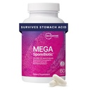 Microbiome Labs MegaSporeBiotic Probiotics for Women & Men - Spore-based Probiotic for Gut Health & Digestive Support - Ράφι-Stable, Travel-Friendly, Mens & Women Probiotics (60 Κάψουλες)