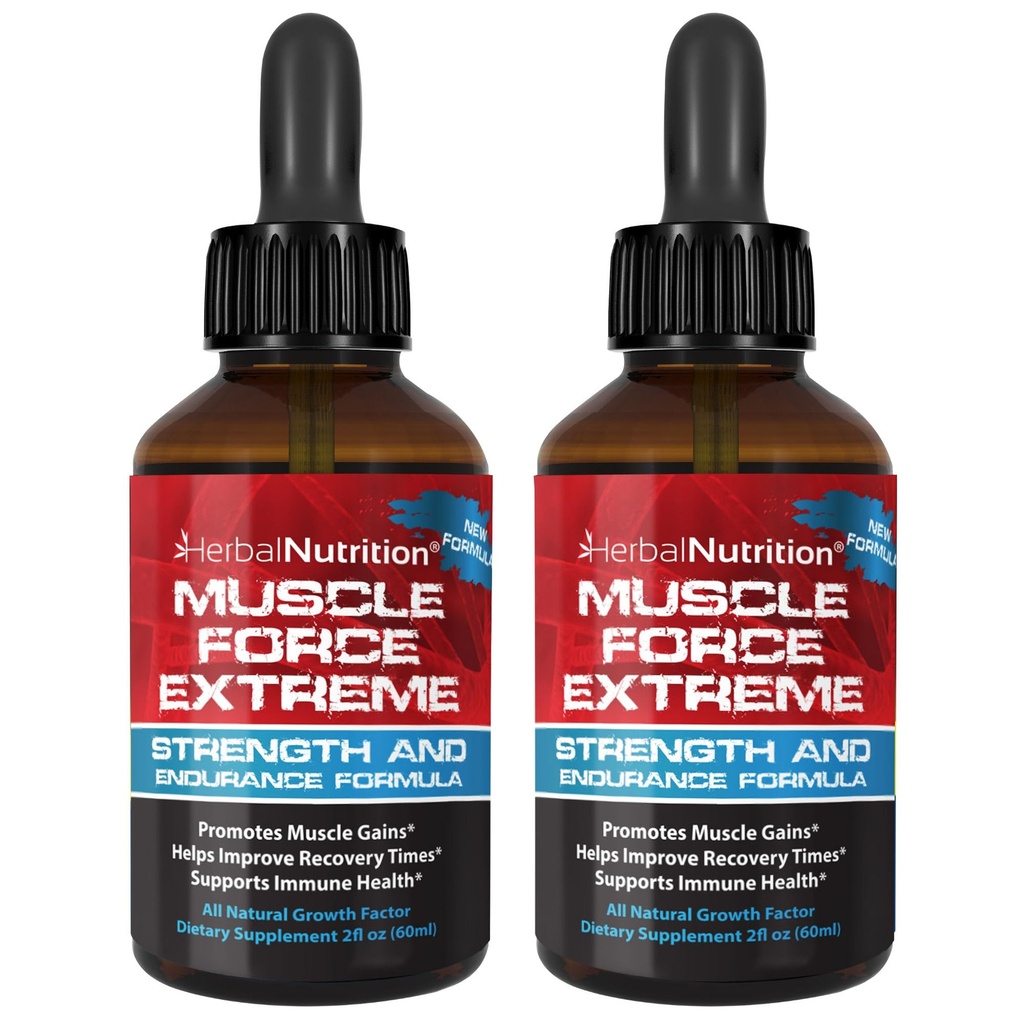 Muscle Force Extreme 2 συσκευασία φιάλης 345mg ιδιοκτησιακή Φόρμουλα Ισχυρότερη δύναμη και αντοχή ψεκασμού μας, Βελτιώνει τη μυϊκή δύναμη και την ανάκτηση χρόνο 2 ουγκιά μπουκάλια