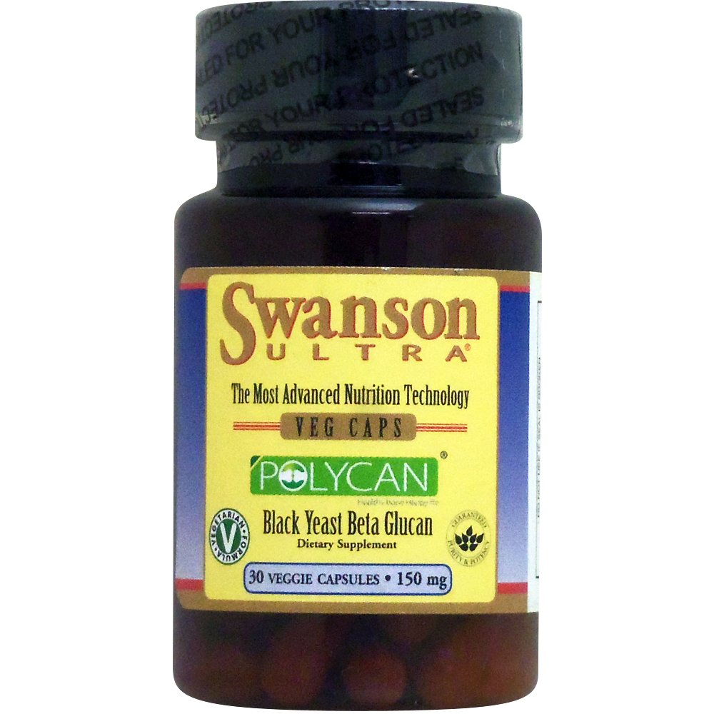 Swanson ULT Black Yeast POLYCAN 150MG 30VGC