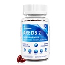 AREDS 2 Eye Vitamin & Mineral Supplement — Lutein & Zeaxanthin with Vitamin C, E, Zinc & Copper for Blue Light Protection, Eye Health Support — Beta-Carotene Free — 150 Softgels