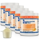 | 5,500mg L-Arginine Plus L-Citrulline 1,100mg Orange Powder Drink Mix Supplement for Increased Nitric Oxide Production