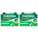 Dulcolax Stimulant Laxative Medicated Suppositories, Predictable & Effective Constipation Relief, Bisacodyl 10 mg, 28 Count, 2 pk