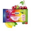 SaltStick Energy Gummies with Electrolytes, Rainbow Blast, Easy to Chew Electrolyte Gummy, Energy Chews that Taste Great, Caffeine Free - 10 Packs, 80 Gummies