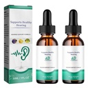 2 Pcs Tinnitus Relief Ear Drops, Earwax Removal & Ear Cleaning Solution, Natural Ears Support Drops, Soothing Ear Care for Ringing Ears, Ear Hygiene Liquid