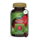 Τρόπος της φύσης CranRx Cranberry Gummies, urinary Tract Health Support*, 100% ολόκληρο Cranberry Fruit συμπυκνωμένο με D-Mannose, βιταμίνη C, 50 Gummies (Packaging May Vary)