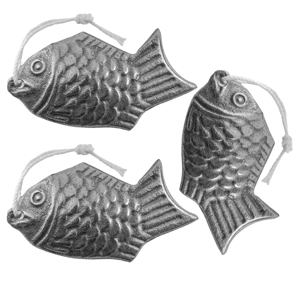 LEEPENK Iron Fish 3 Pack,Natural Iron Supplement for Vegans,Athletes,Pregnant Women,Safe & Effective Cooking Tool for Reducing Iron Deficiency, Ideal Health Gift for Family