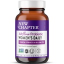 New Chapter Probiotics for Women - 60 ct (2 Μήνες Προσφορά), Women's Daily Probiotic with Prebiotics and Probiotics for Vaginal Health & Chaste Tree for Hormonal support, 100% Χορτοφαγική, Μη ΓΤΟ