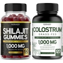 DORADO NUTRITION Shilajit Gummies for Men & Women (60 Gummies) and Colostrum Supplement 1000mg Per Serving