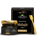 Pure Shilajit Resin with Spoon, High Nutritional Potency (1 Ounce) (Pack of 2)