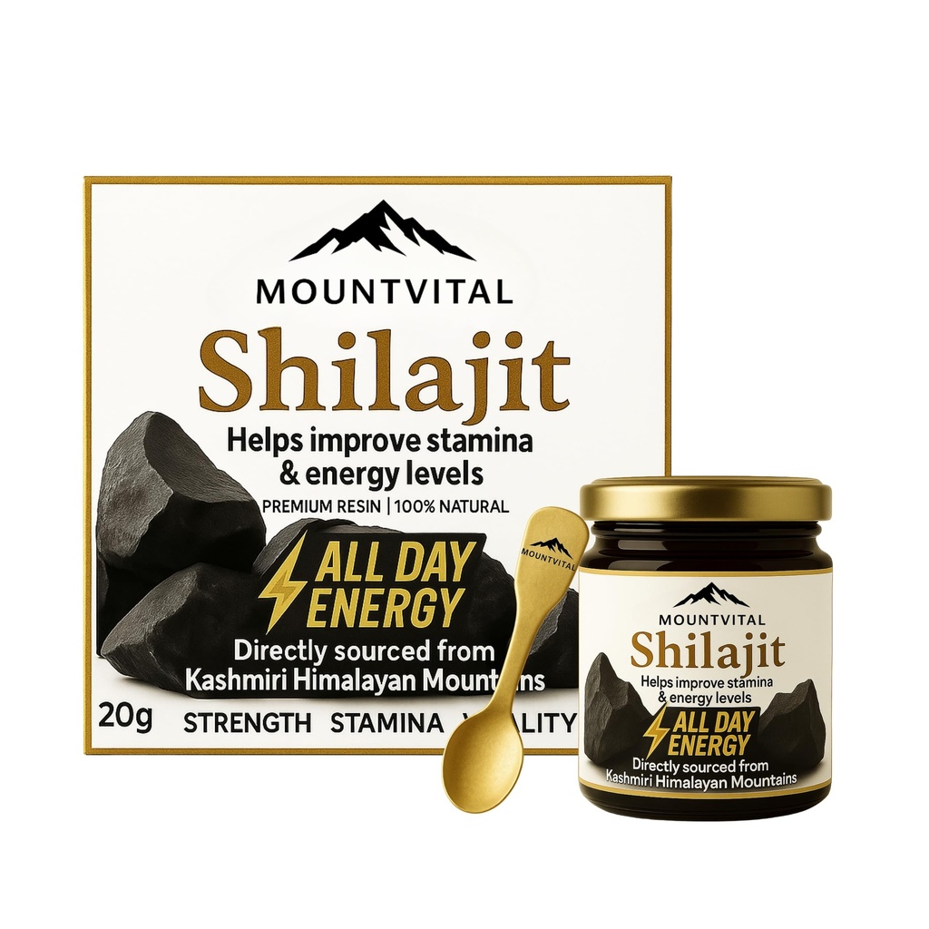 Pure Shilajit Resin – Authentic Himalayan Shilajit with Fulvic Acid & Trace Minerals – Natural Ayurvedic Mineral Supplement for Men & Women – Lab Tested – 0.70 Fl Oz (20g)