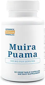 Muira Puama, 500 mg, 60 Vegetable Capsules
