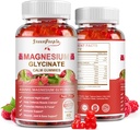 GREENPEOPLE Μαγνήσιο Γλυκινικό Gummies 400mg - Συμπλήρωμα χωρίς ζάχαρη Μαγνήσιο Κάλιο με Μαγνήσιο Κακή, Βιταμίνη D, B6, και CoQ10 για Ήρεμη Υποστήριξη & Ύπνο για Ενήλικες - Βατόμουρο Gummies