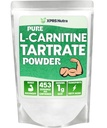 XPRS Nutra L Carnitine L Tartrate Powder - Premium Pure L Carnitine Tartrate - L-Carnitine Powder - Vegan Friendly Bulk L Carnitine - Amino Acid Supplement (16 Ounce)