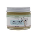BALM! Baby Chest Rub – Soothing Natural Chest Rub Balm with Eucalyptus and Lavender – Petroleum Free – Vegan - Safe and Effective (Glass Jar, 2 oz)