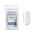 PureCaps USA - Empty Vegetarian Vegan Pill Capsules Size 1| 1,000 Joined Pills| White| Non-GMO Certified | SLS, Gluten, Preservative Free