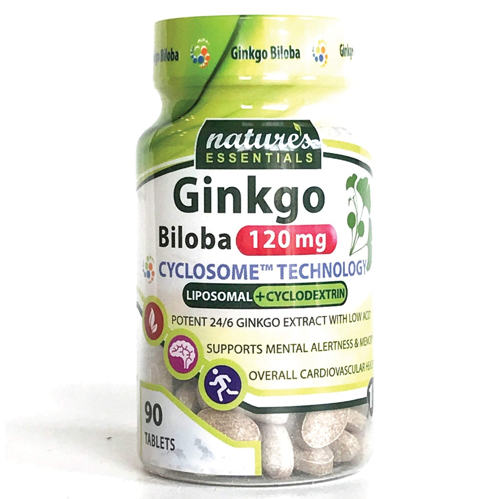 Liposomal Ginkgo Biloba | 120mg per Pill | Cognitive Support | Maximum Absorption Formula | 3 Month Supply | Non-GMO | Gluten-Free | Vegetarian | Lab Certified | USA