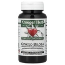 Kroeger Herb Ginkgo Biloba Vegetarian Capsules, 90 Count