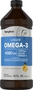 Piping Rock Omega 3 Fish Oil Liquid Supplement 